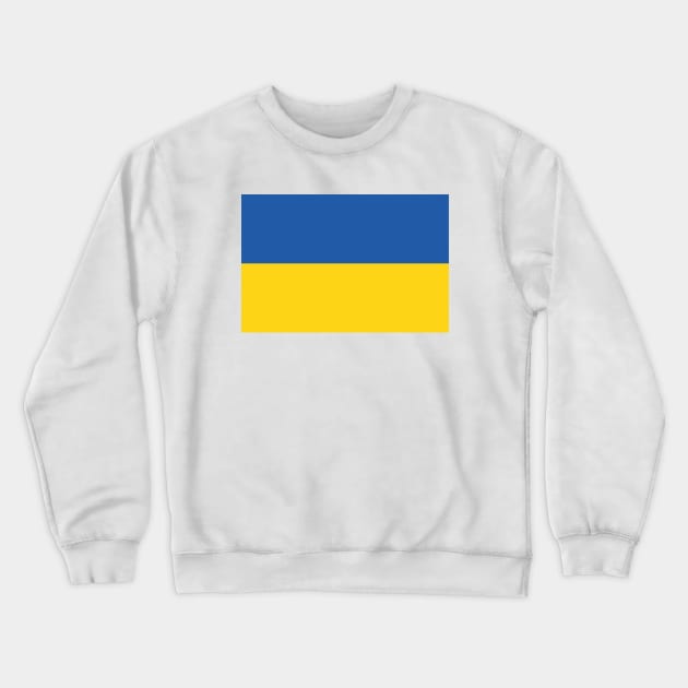 Flag of Ukraine Crewneck Sweatshirt by DiegoCarvalho